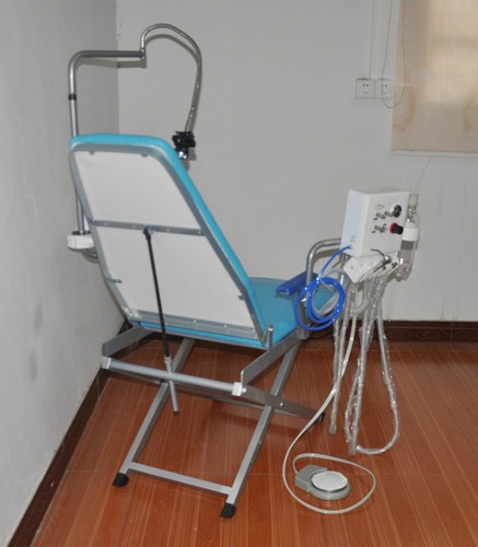 NUOVA Sedia Esame Dentale Unità Manipolo Pieghevole Turbina Luce LED 3 Tipo - Foto 17 di 42