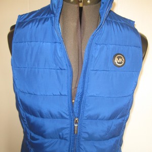 michael kors vest blue