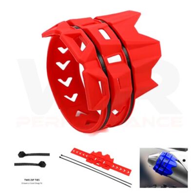 Exhaust Protector Guard Red for YCF Start,Pilot,Lite,Bigy,SM Pitbikes