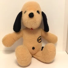 Vintage Animal Fair TALKING Henry the Dog Stuffed Animal Plush 16" Rare
