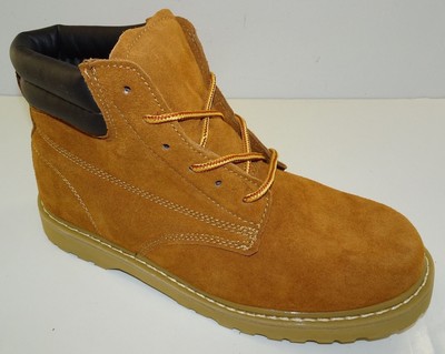 New* Men's Desert 6'' Leather Boots #60050  Natural Brown  10M