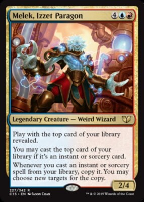 x1 Melek, Izzet Paragon R MTG Commander 2015 M/NM, English