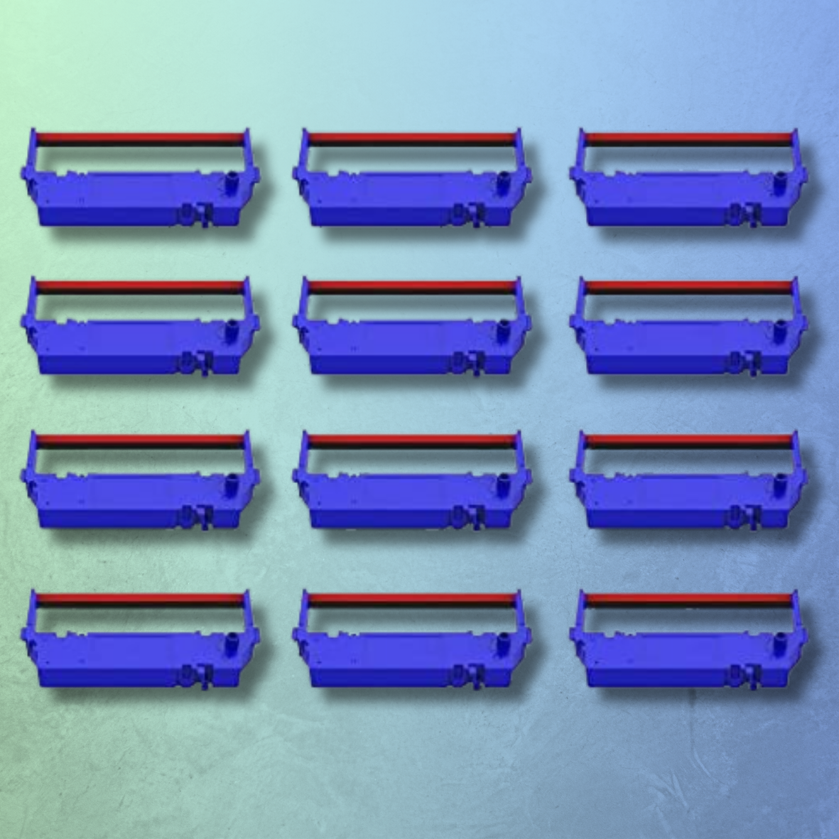 12 PACK For STAR SP-700 BLACK / RED Printer Ribbon Ink