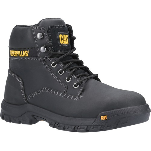 Botas de seguridad medianas CAT para hombre S3 con punta acero industrial zapatos de trabajo eBay
