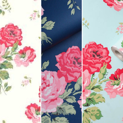 cath kidston floral wallpaper