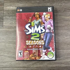 The Sims 2 Seasons Expansion Pack PC Game 2007 - 2 Disc Set