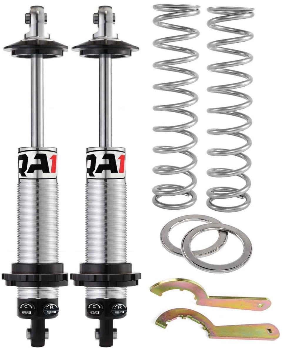 QA1 DD701K1 Double Adjustable Coil-Over Shock Kit Compressed