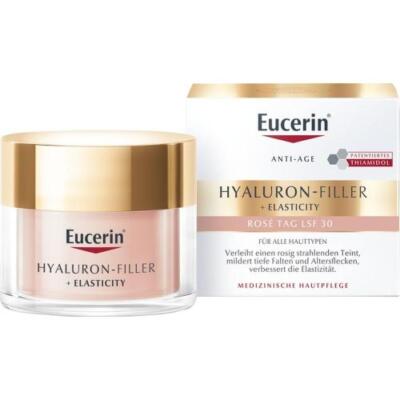 EUCERIN Anti-Age Hyaluron-Filler+Elast.Rose LSF 30 50 ML PZN 18222089