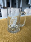 Eamon Irish Etched Glass St Patrick's Day Handmade Mug Made in Ireland NEW — photo 1