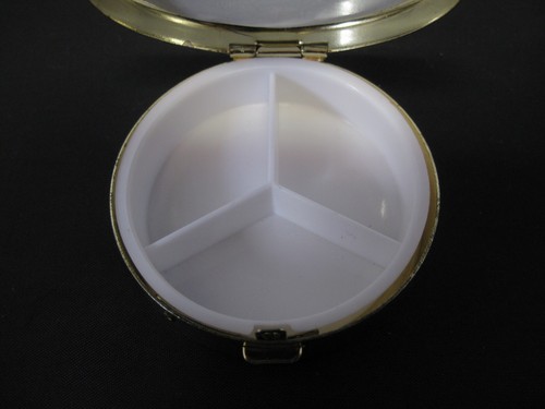 Miniature metal pill box / trinket box - Bild 5 von 6