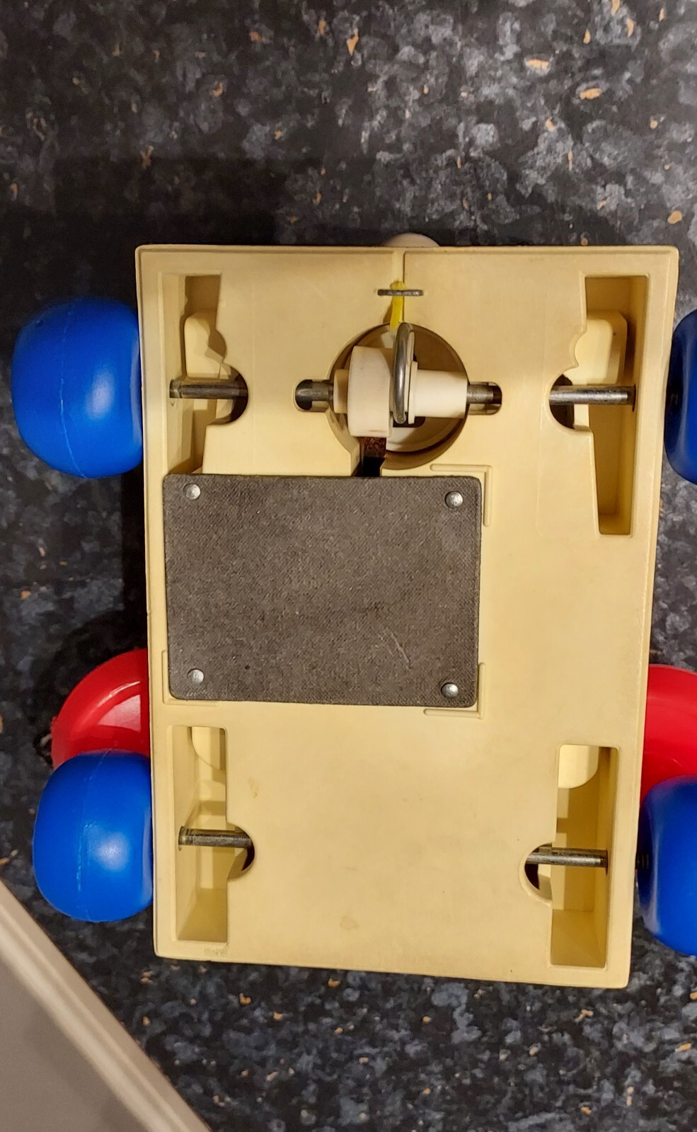 Vintage Fisher Price Chatter Telephone Pull Along Toy Phone eBay