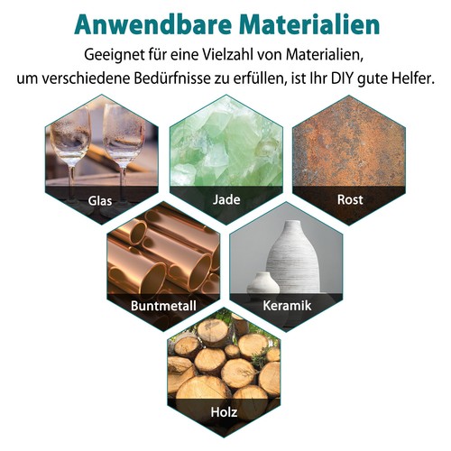 226-tlg. Schleifgerät Multifunktionswerkzeug Mini Schleifer Set Schleifmaschine - Bild 6 von 12