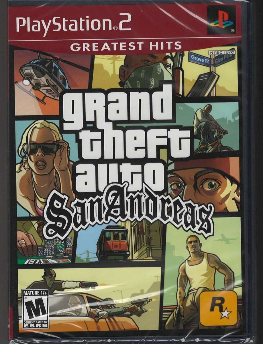 Grand Theft Auto: San Andreas GTA PS2 Greatest Hits Version ~ New