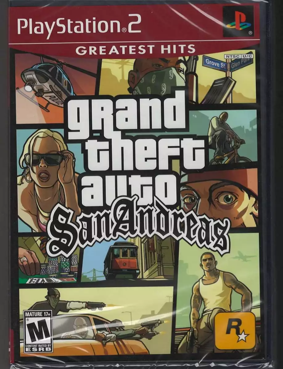 GTA San Andreas PS2 classics 100% hacked save - HD 1080p 