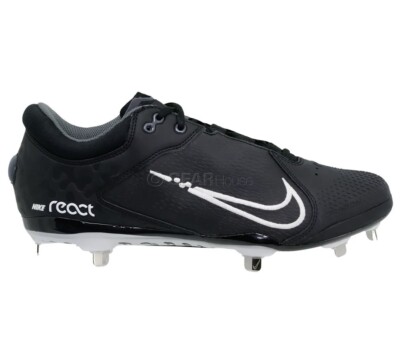 Nike Hyperdiamond 4 React Softball Cleats Black CZ5917-005 Womens Size 10