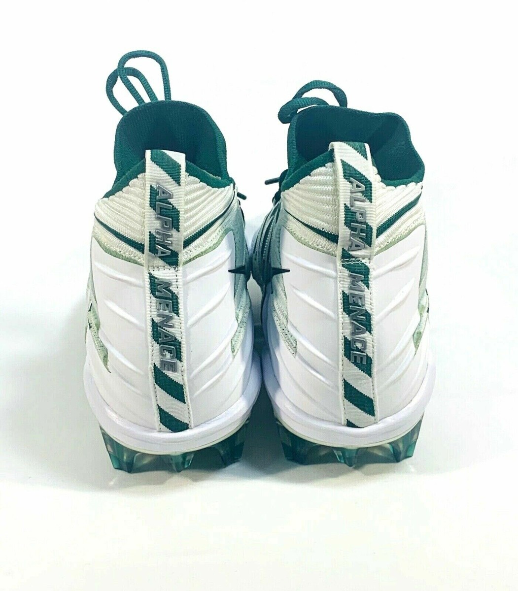 Nike Alpha Menace Elite TD Green/White Mens Sz 16 Football  display picture 2