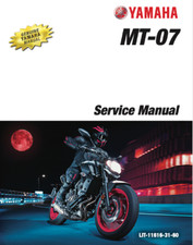 Yamaha MT-07 Motorcycle Repair Manuals & Literature for sale | eBay UK