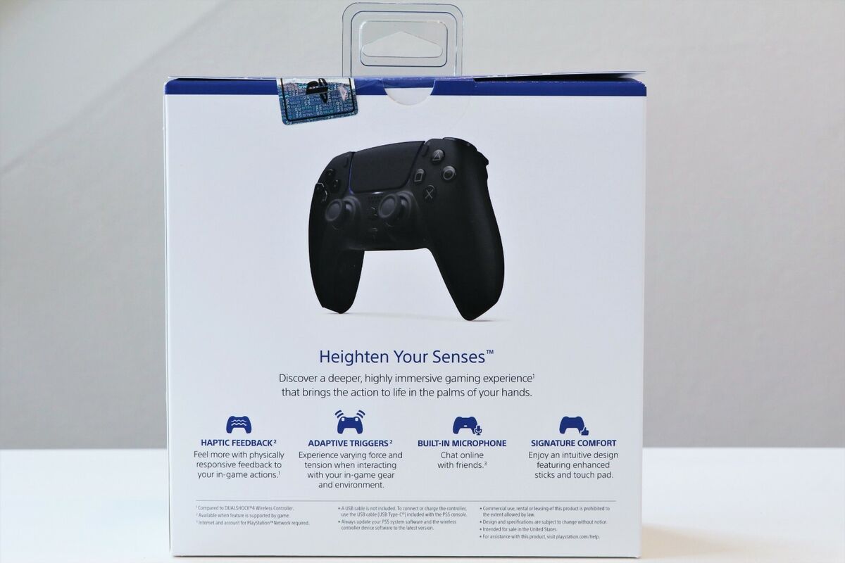 Sony PS5 DualSense Wireless Controller - Midnight Black 