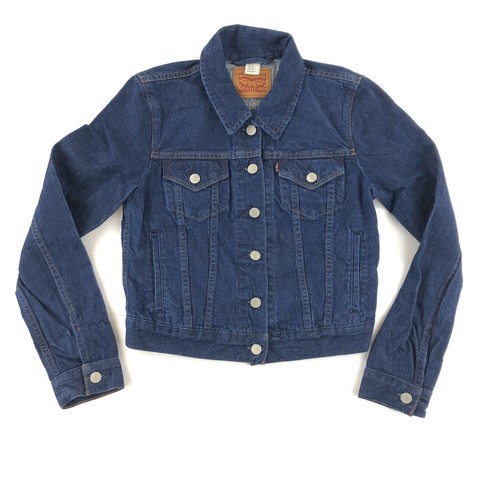 LEVI'S Ladies/Juniors Blue Denim Button 