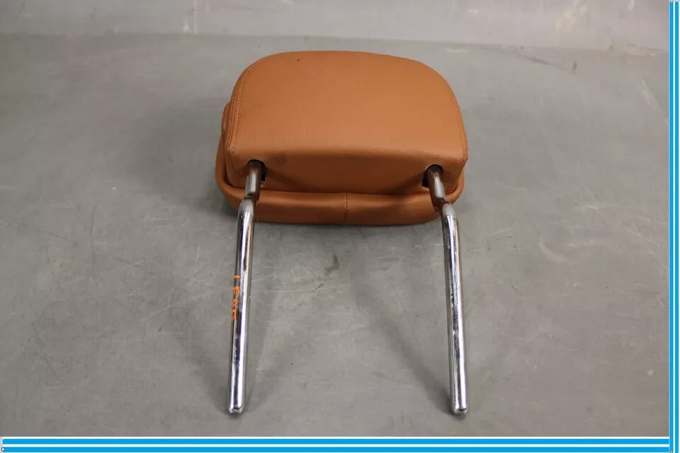 14-17 Maserati Ghibli Front Left Driver Side Seat Headrest Head Rest Brown OEM