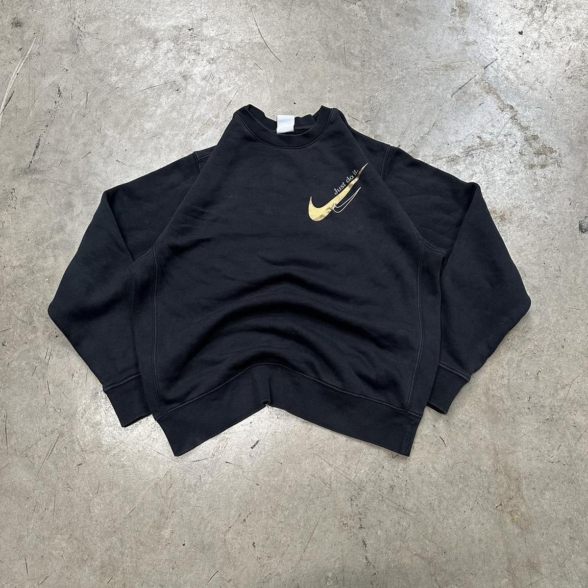 nike double swoosh sweatshirt