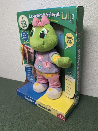 LeapFrog Learning Friend LILY-Plush Sings Numbers Colors English/Spanish IN BOX! - 第 8/12 張圖片