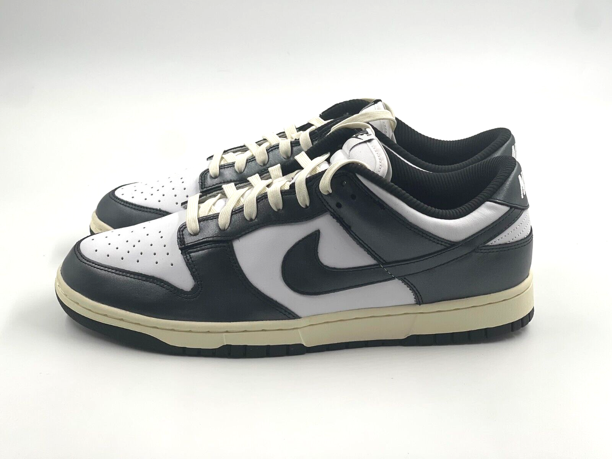 Nike Dunk Low Vintage Panda (FQ8899-100) Size 12.5 (Men's 11 Nike Dunk Low Vintage Panda (FQ8899-100) Size 12.5 (Men's 11