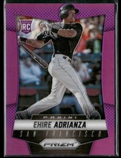 2014 Panini Prizm Purple Prizm /99 Ehire Adrianza #186