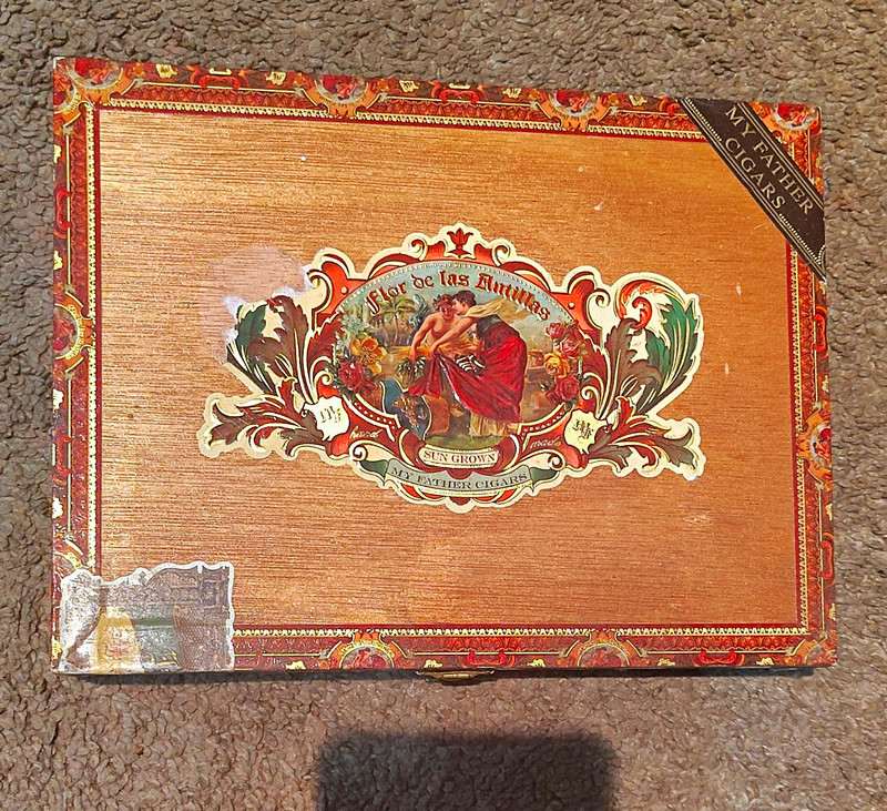 My Father Cigars Flor de las Antillas Sun Grown Cigar Box w/ Illustrated Label