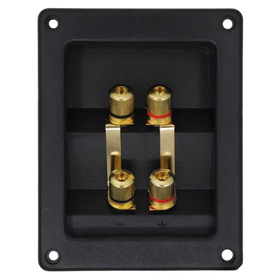 Copper Speaker Wire Connector - Gold Speakers Wiring Lug, Heavy ...