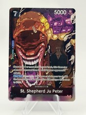 St. Shepherd Ju Peter (Alternate Art) OP13-084 Carrying On His Will Foil