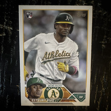 Topps 2023 Series 2 Esteury Ruiz Rookie #650 Oakland Athletics Base
