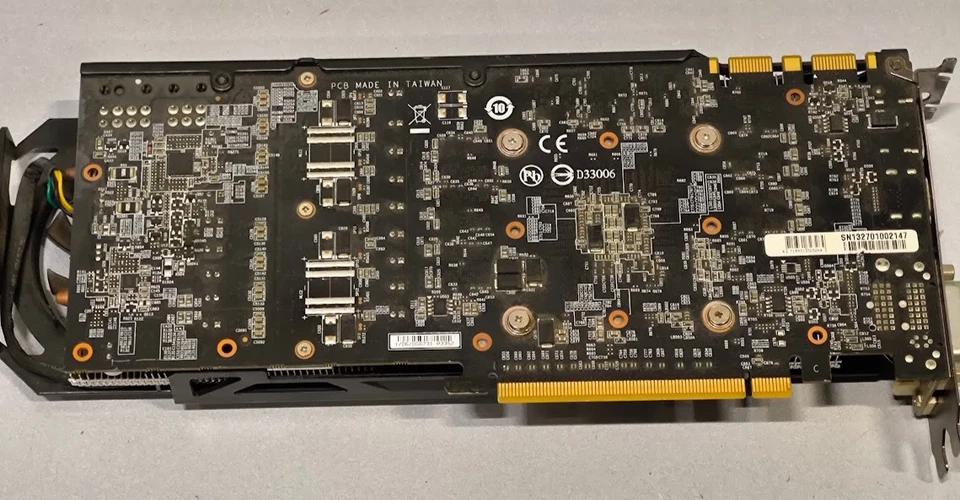 Gigabyte GV-N760OC-2GD Graphics Card - Used, Working - Image 2 of 4