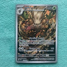 Pokémon TCG Shiftry 163/162 Temporal Forces TEF Holo Illustration Rare Card M/NM