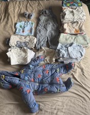 Large Starter Baby Boys 0-3 Bundle 53 items