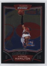 2008-09 Bowman Draft Picks & Stars Chrome Richard Hamilton #7 0h6r