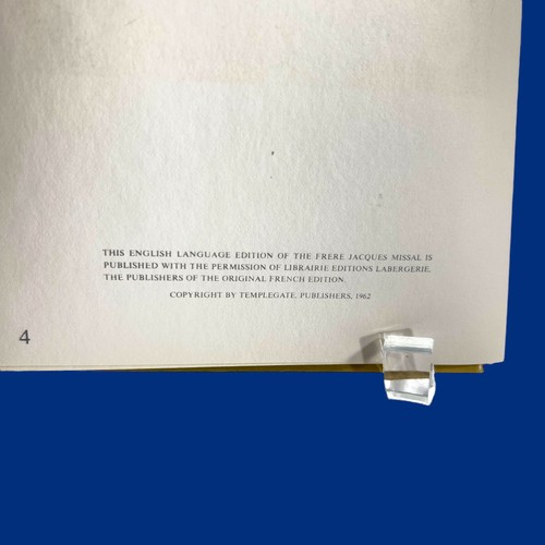 1962 Childrens Prayerbook Illustrated Frere Jacques Missal HC w/ Parents Booklet - Picture 6 of 13