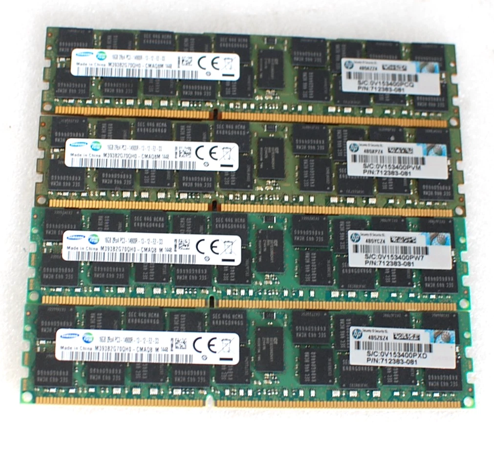 PC3-14900 (DDR3-1866) Bus Speed Computer RAM 64 GB Total Capacity