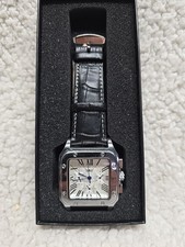 Jaragar Men's Automatic Mechanical Watch Classic Retro Genuine Leather Band