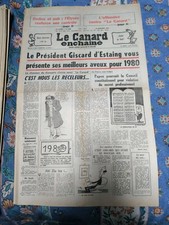 Le Canard Enchainé Année 1979