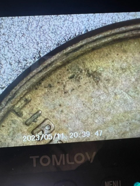 1957 D Lincoln Wheat Penny D Mint Mark, One Cent Coin, Rim Error "L" In Liberty - Image 4 of 4