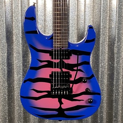 Westcreek Guitars Aetheris Superstrat Blue Tiger Guitar #0167 Used