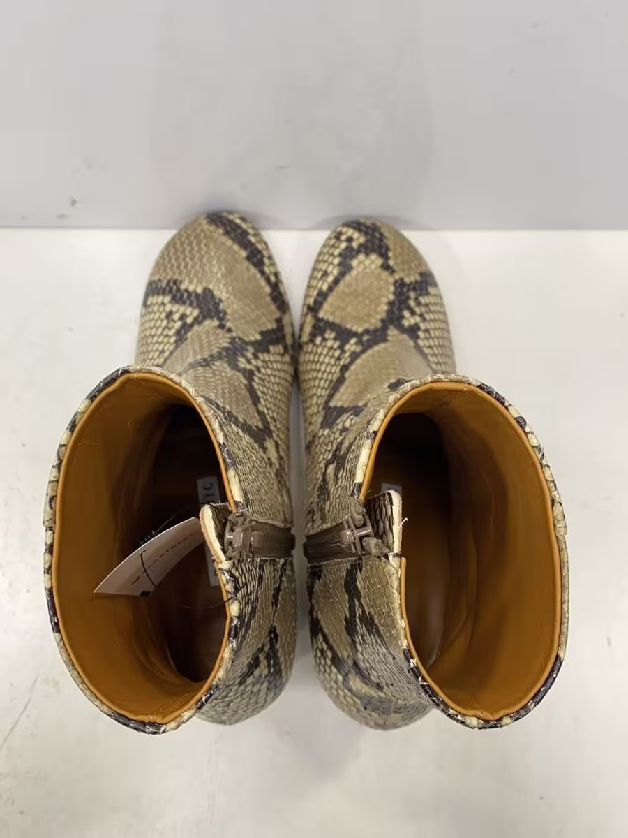 Pippichic Boots 36.5 Beg Python Pattern Jyx07 - image 3