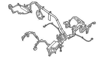 Genuine Nissan Engine Compartment Wiring Harness 24012-6RR1C