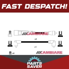 HT Leads Ignition Cables Set fits AUDI COUPE B3 2.0 89 to 96 Cambiare Quality