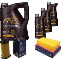 SCT Inspektionspaket 8L Mannol 5W-40 FüR Nissan Qashqai +2 I 2.0 1.6 Renault