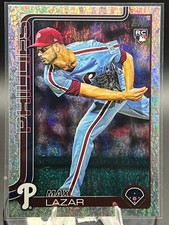 2025 Topps Update Series Max Lazar Holo Foil #US194 (RC)