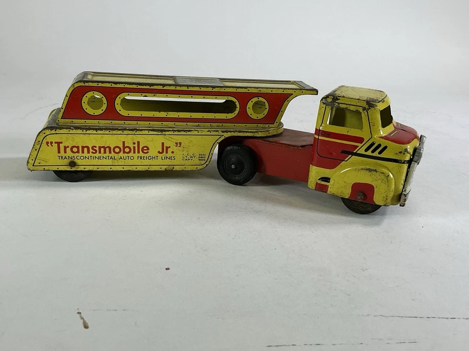 老式Wyandotte Transmobile Jr汽车货运线半卡车7拖车 — 第 2/4 张图片