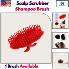 Scalp Scrubber Shampoo Brush Scalp Massager Shower Hair Scrub Head