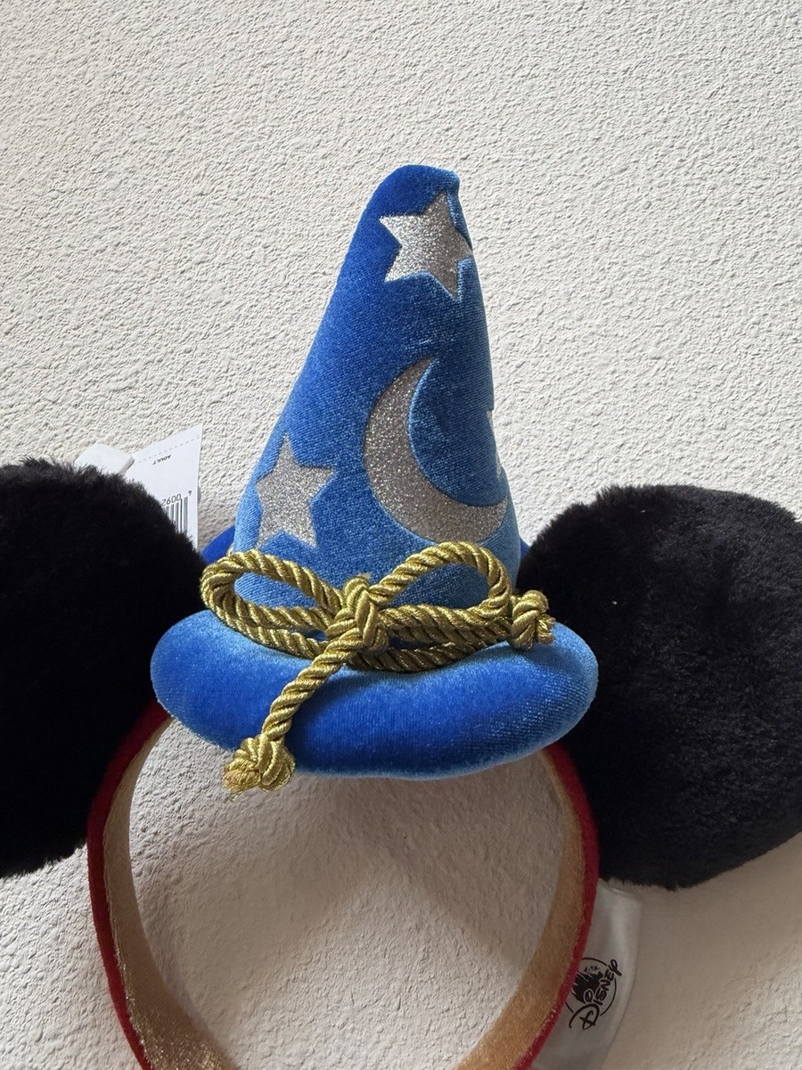 2020 Disney Fantasia Mickey Mouse Sorcerer Hat Ears Headband  display picture 1